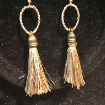 Fancy on sale thread earrings