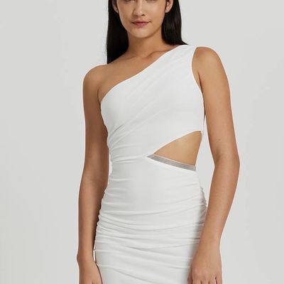 Buy Veni Vidi Vici Women White Bodycon Dress - Dresses for Women 10054887 |  Myntra