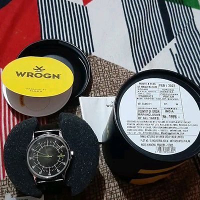 Wrogn Analog watch unboxing & Review | every product unboxing | flipkard  Best watch Review - YouTube