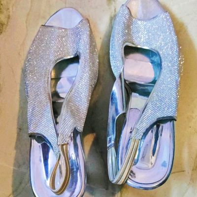 Silver & Gold Sandals – Paper Boat Collective | Goa | Bangalore