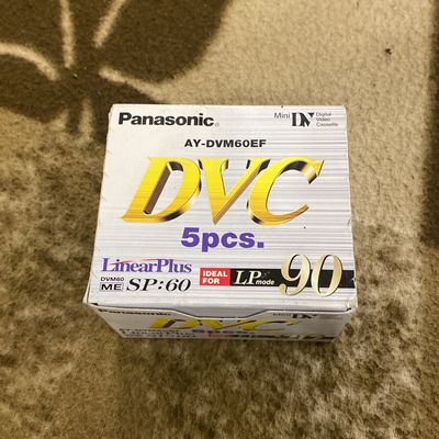 Drives & Storage | RARE Panasonic Mini DVC Cassettes (Pack of 5