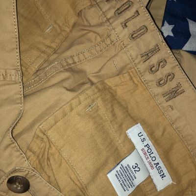 US Polo ASSN Cargo Pants Beige W32 L32 – Peeces