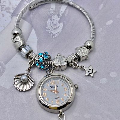 Buy SKMEI 1854 Silver Bracelet Watch for Girls at Ubuy France-sonthuy.vn