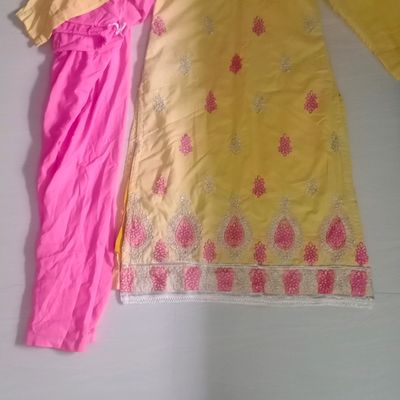 Beautiful Classical Eba Anokhi Premium silk Chudidar Suit 1640