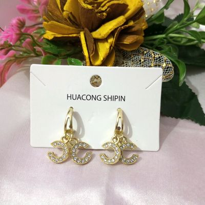 CZCITY Korean Double Heart Stud Earrings for Women Exquisite Design Girls Earrings  Brand Silver 925 Jewellery Dating Accessories - AliExpress