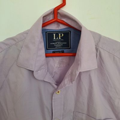 LP Shirts, Louis Philippe Beige Shirt for Men at Louisphilippe.com