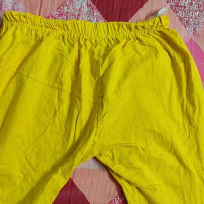 Buy Kanna Fabric Women's Cotton Churidar Leggings Bottom Wear Combo Pack of  2 Black + Lemon YELLOW-30 at Amazon.in