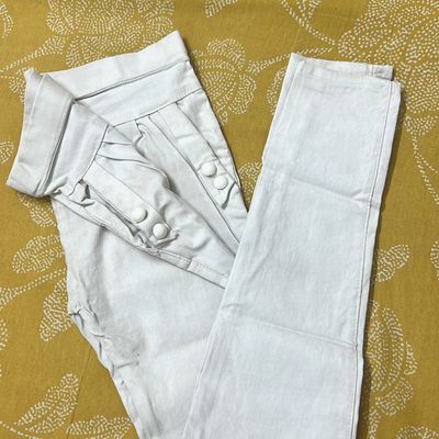 Girls white clearance jeggings