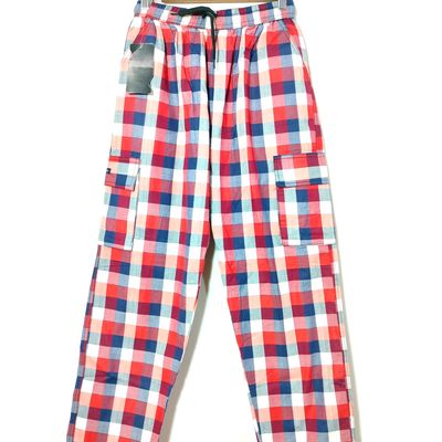 Buy Pink Yellow Cotton Checks Belt Pant for Best Price, Reviews, Free  Shipping