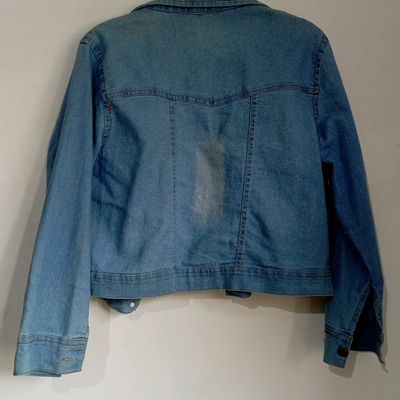 Light blue Full Hand fur denim jacket at Rs 765 | Gents Denim Jacket in  Begusarai | ID: 2851789396497