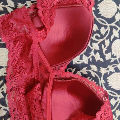 Bra, Lovely Dressberry Dark Red Bralette