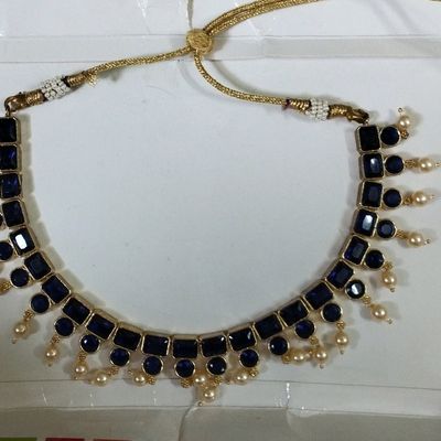 Sapphire Blue Necklace, Blue Wedding Jewelry, Navy Blue Necklace, Navy Blue  Jewelry, Vine Leaf Blue Bridal Necklace, Something Blue - Etsy