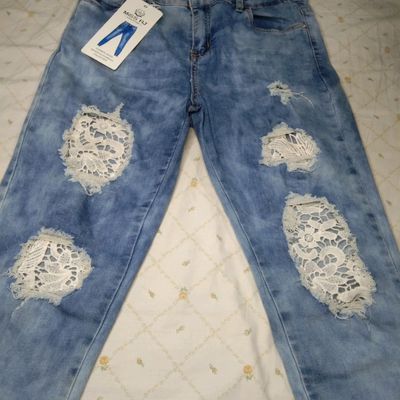7-target lace Denim With Belt Kid Jeans at Rs 550/piece in Ahmedabad | ID:  14983583933