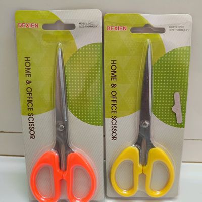 Scissors Set of 3-Pack, 8 Scissors All Purpose Comfort-Grip Handles Sharp  Scissors for Office Home School Craft Sewing Fabric Supplies, Right/Left  Handed 