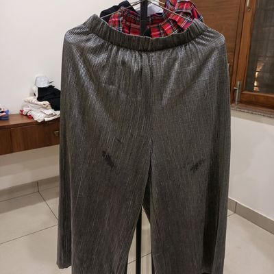 Silver Pants Zara