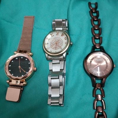Stylish Diamond Crystal Womens Watch With Metal Steel Band Durable Quartz  Art Deco Wristwatches, Perfect Gift For Graceful Ladies From Ai824, $23.75  | DHgate.Com