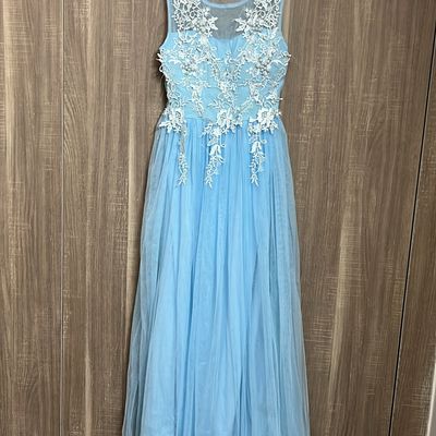 Dresses | Long Net Gown Dress Perfect For Birthday Party | Freeup