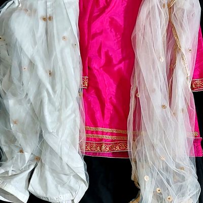 Buy Kaaludii Kid's Crepe Printed Patiyala Salwar Suit Dress for Girls Kurti  with Printed Dhoti Salwar Dress at Amazon.in