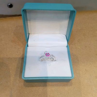 Buy GemsTech 1 Carat Diamond Engagement Ring For Women 22k Gold Pure Eye  Clean VVS1 Clarity Round Cut D Colour Diamond Stone Heere Kee Angoothee  Diamond Ki Anguthi Hira Ratna Ring Promise