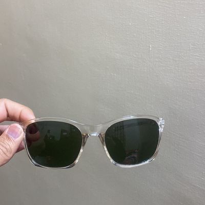 Fastrack P089GR3 Rectangle Sunglasses Black / Green – SmartBuyKart