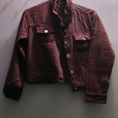 Buy VOXATI Men's Denim Jacket kjt206xy-s_Maroon_S at Amazon.in-sgquangbinhtourist.com.vn