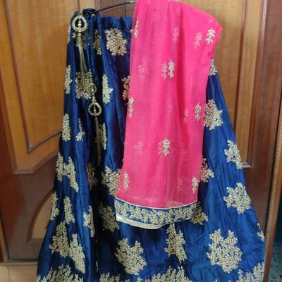 How much material required for a Lehenga? - Quora