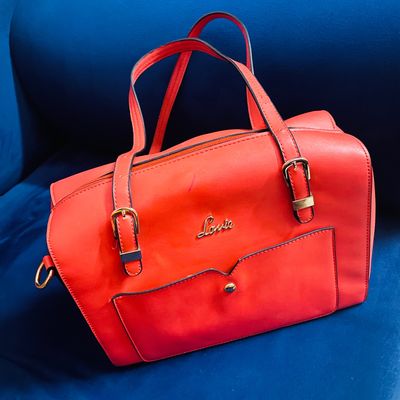 Handbags Lavie Coral Orange Shade Handbag Freeup