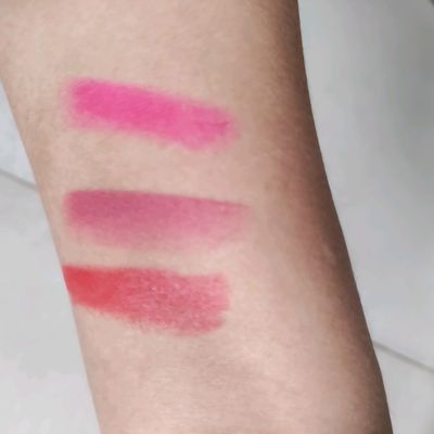 Lipsticks, 3 Pcs Lip Sticks From Sugar Pop, Zudio.