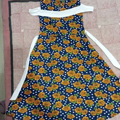 Long Kurti/Gown Cutting and Stitching | Princess Cut Long Gown Cutting and  Stitching - YouTube
