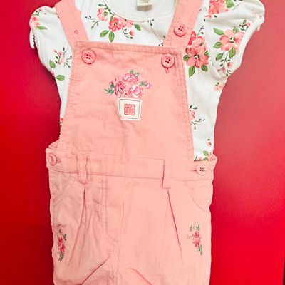 Printed Baby Girls Jumpsuit – Cutecumber Designs