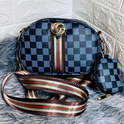 Gucci blue best sale sling bag