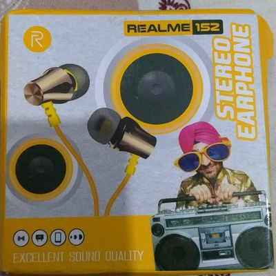 Headphones Speakers Realme 152 Handsfree Stereo Earphones Freeup