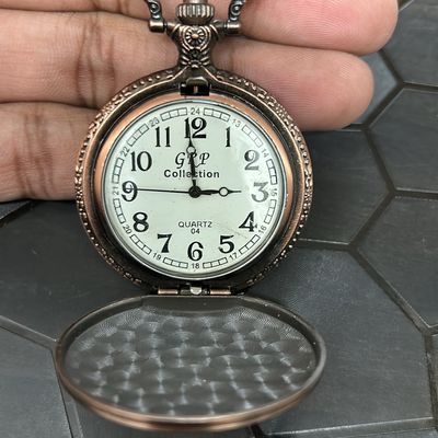 Steampunk Astrology Compass Pocket Watch Vintage Bronze Quartz Watch  Compass Accessories Pendant Clock with Chain Antique Gift - AliExpress