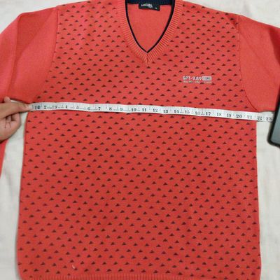 Supreme Grid Soccer Jersey Orange for Men