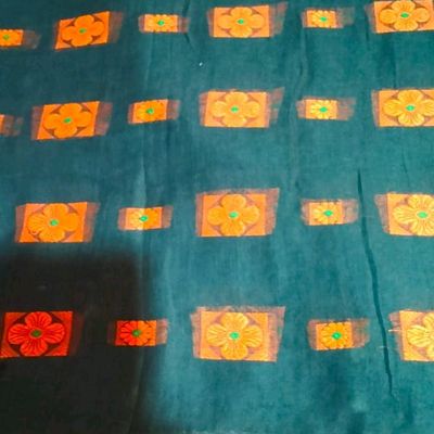 Handspun Jamdhani on Bengal Cotton Saree – Spatika Clothing