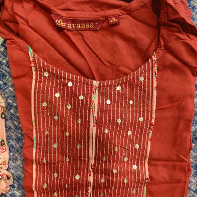 Buy Cotton Kurta for Women Plus Size Kurti for Women Hand Printed Kurti  Indian Dress for Women Gift for Her Indian Boho Dress 3XL Online in India -  Etsy