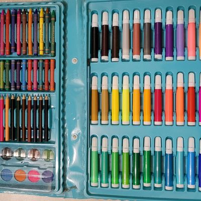Toy Imagine™ 42 Pcs Color Set/Kit For Drawing & Painting Portable Art Box |