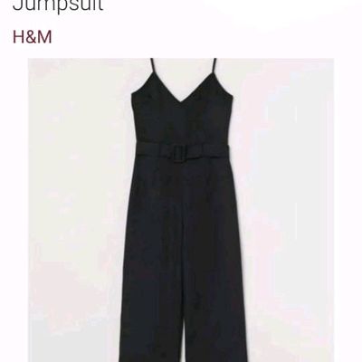 H and m cheap white jumpsuit