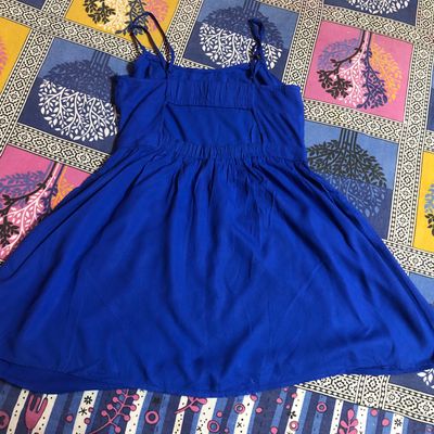 Buy BuyNewTrend Blue Georgette Floral Print Women Short Dress | dress for  women | women dress | dress | dresses | dress for women | women dress |  dress | dresses Online at Best Prices in India - JioMart.