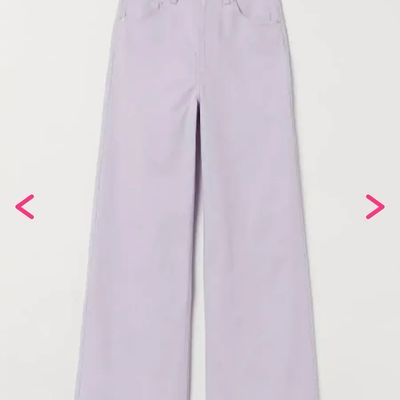 H&m Wide Twill Trousers, Women's Fashion, Bottoms, Jeans & Leggings on  Carousell