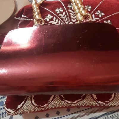 Buy Maroon Clutches & Wristlets for Women by GAURAPAKHI Online | Ajio.com