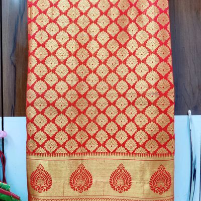 Party Wear Imitation Pattu Sarees With Low Price, 6 m (with blouse piece)  at Rs 450 in Salem