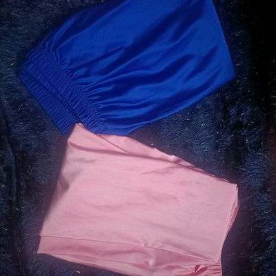 Buy Pink & Blue Leggings for Women by MISSIVA Online | Ajio.com