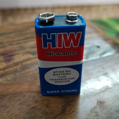 Other, Hi-waote Battery 9V Super Strong and With Cap