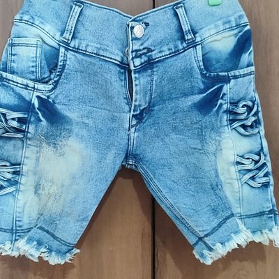 Buy GAP Boys Blue Denim Shorts in Color - NNNOW.com