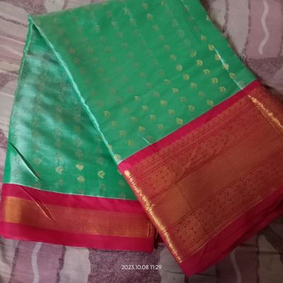 Buy Kuppadam Tissue Silk / Cotton Saree -FRSBCKPSASI69428 Online at Best  Prices in India - JioMart.