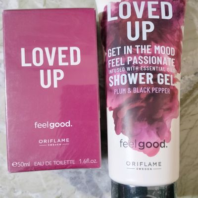 Perfume Oriflame Loved Up Shower EDT Perfume Shower Gel