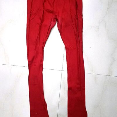 Active Wear, Srishti XL Red Leggings