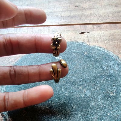 Multicoloured Brass Toe Ring – SVB Ventures