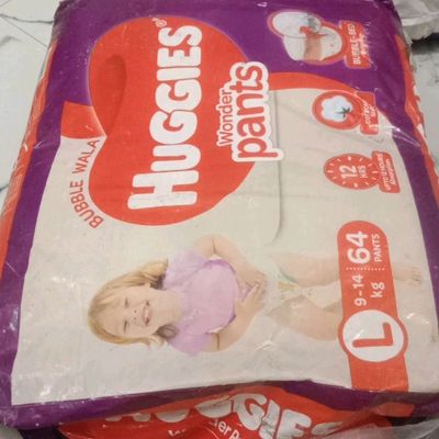 Huggies Wonder Pants Diapers, Large Size - 2 Count - Medanand-cheohanoi.vn